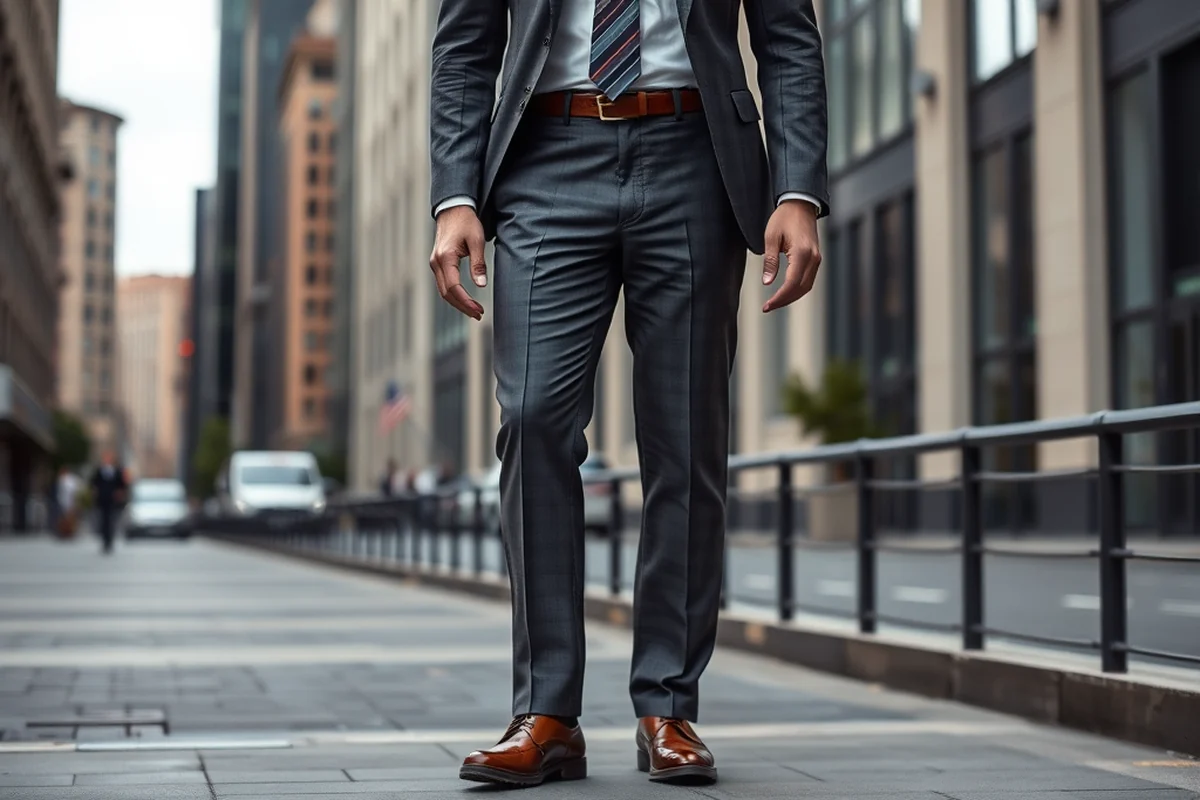dress pants for tall men guide — Dress Pants For Tall Men Guide