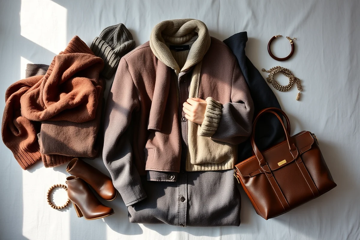 quick tall winter layering capsule — Quick Tall Winter Layering Capsule (the finished result)