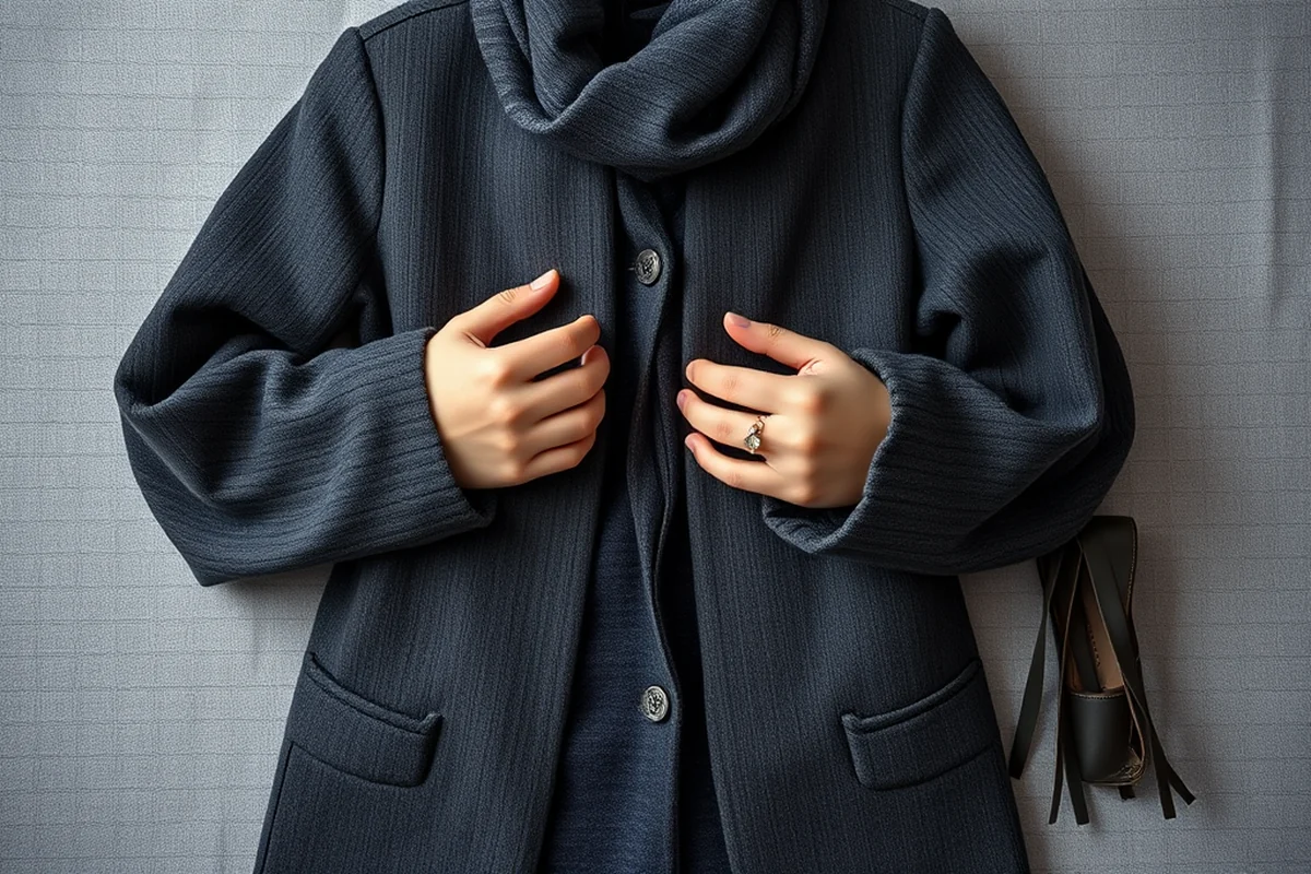 tall winter layering capsule for small spaces — Tall Winter Layering Capsule For Small Spaces (the finished result)