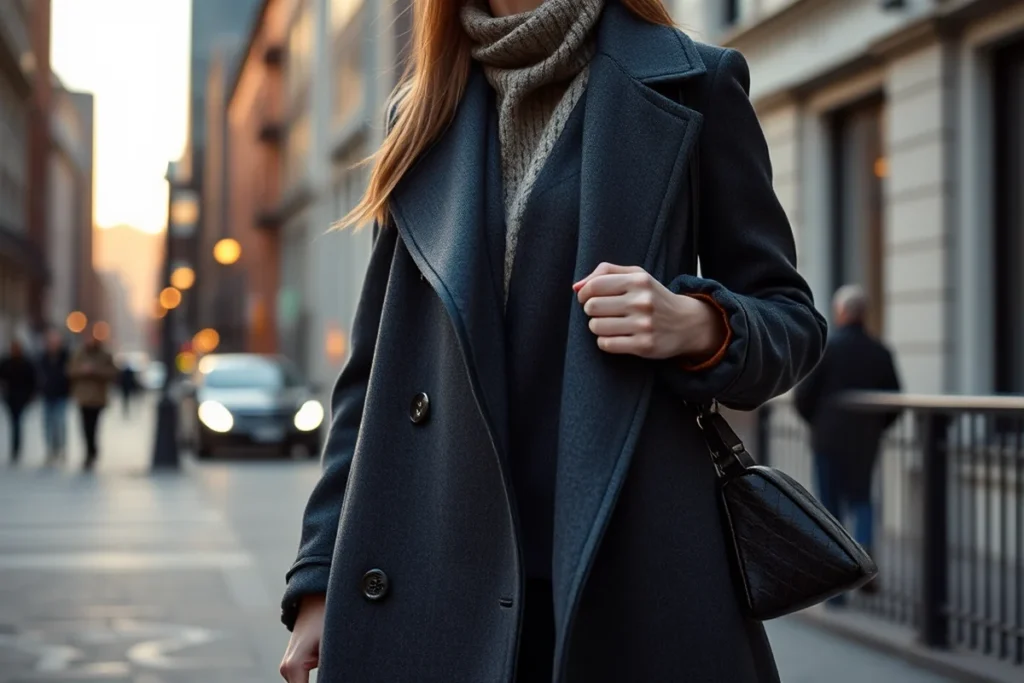 Tall Winter Layering Outfit For Small Spaces